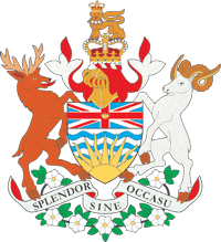Coat of arms of British Columbia
